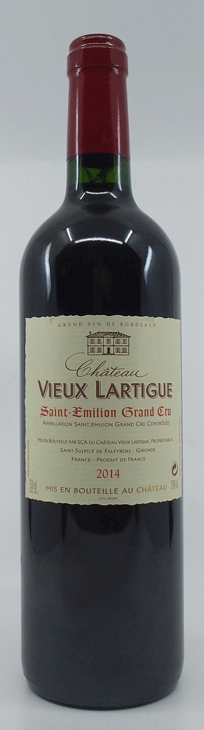 0,375 L Château Vieux-Lartigue 2014 Saint-Emilion Grand Cru
